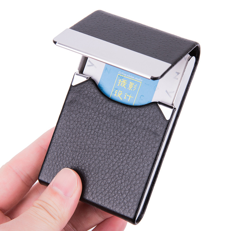 Card Top Loader - 1-częściowe etui na wizytówki Man Slim