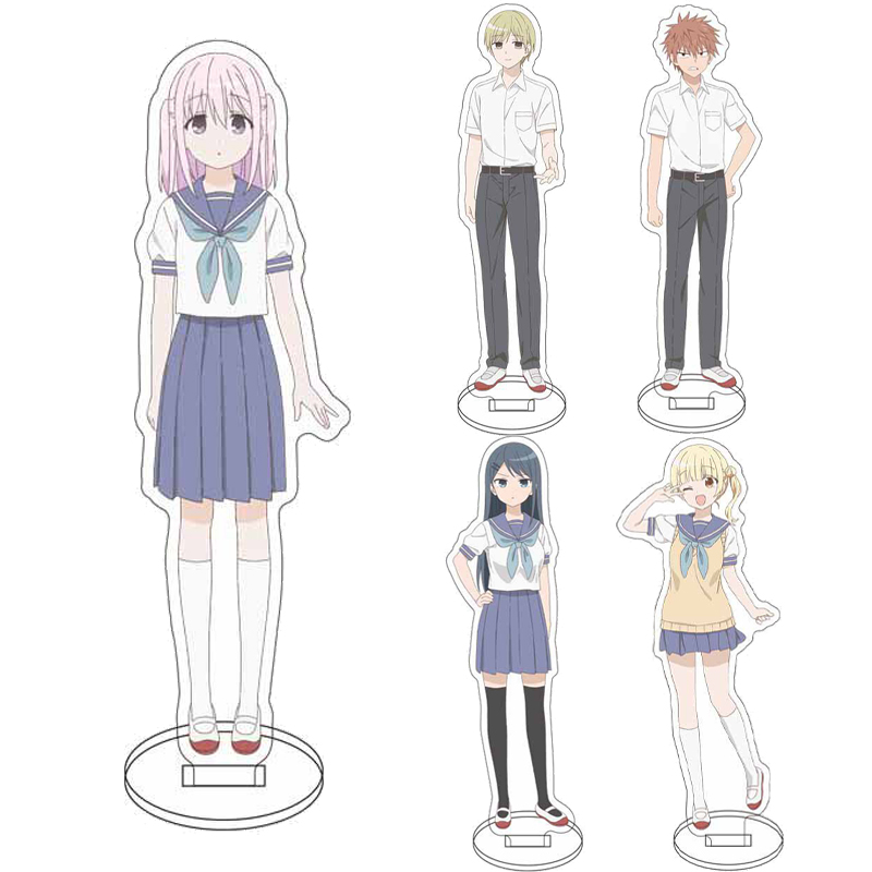 Figma Stand Set - 16CM Anime Niedrobnego Talenta Kashiwada i