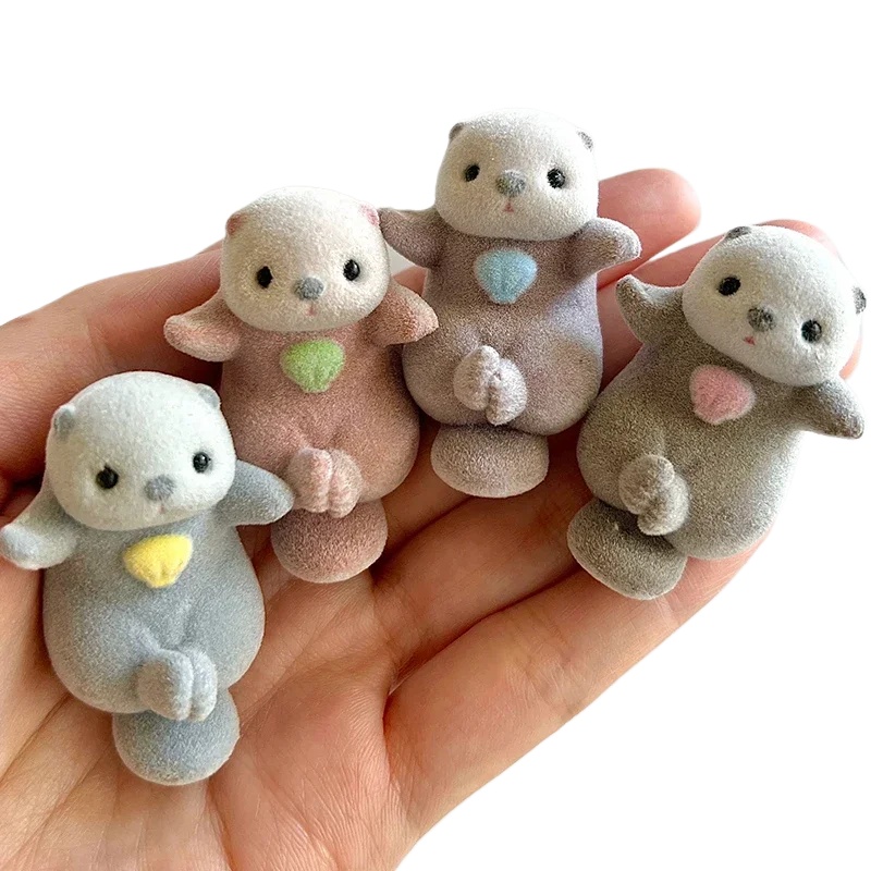 Capsule Toy Gashapon - Oryginalne zabawki kapsułkowe YELL, flokowane, ręczne
