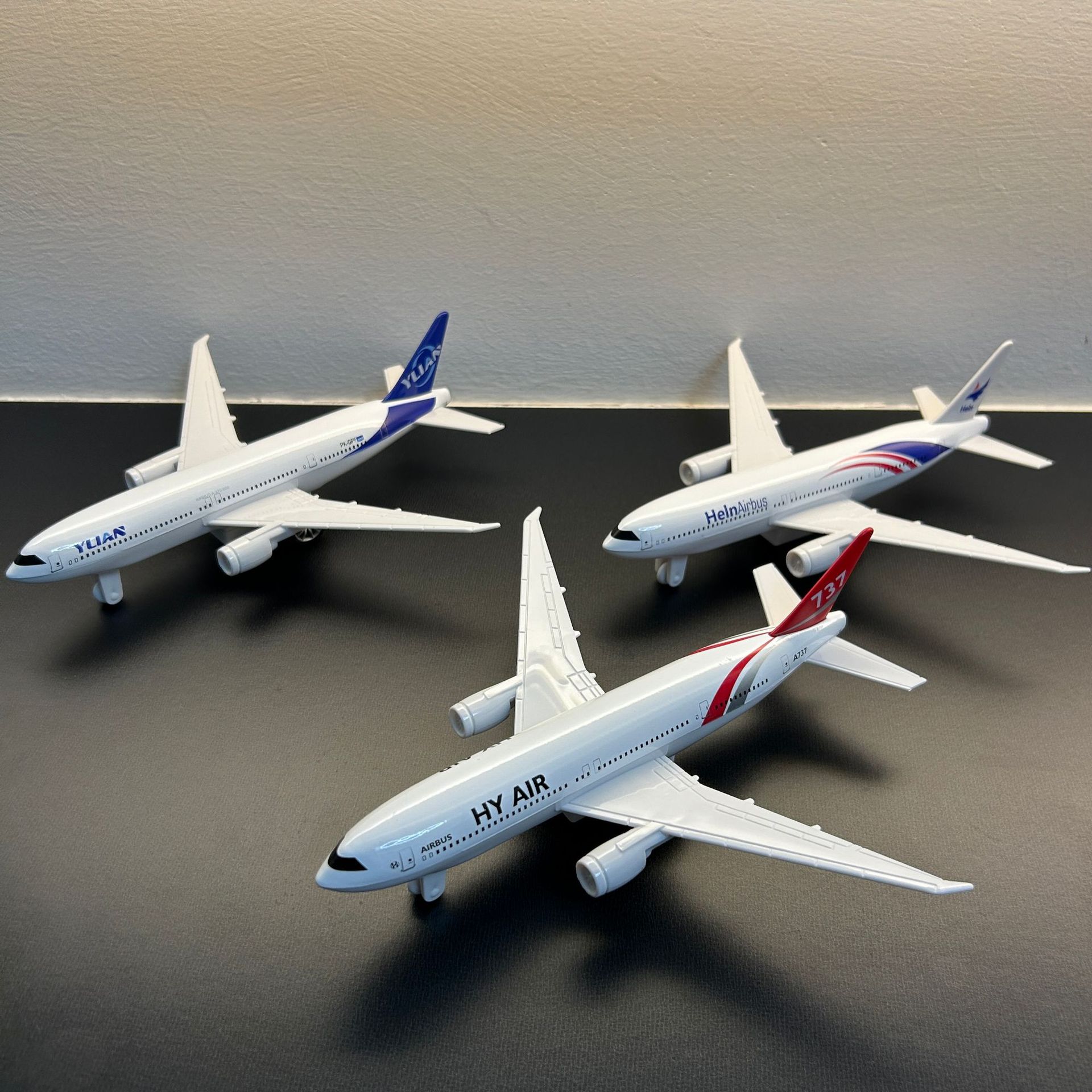 Model Airplane Plastic - Miniaturowy model samolotu, zabawka dla dzieci,