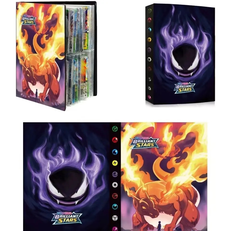 Pokemon Binder Card - Album na karty Pokemon Charizard HOT,