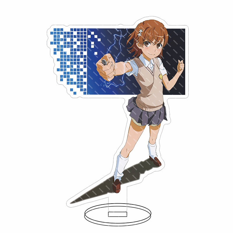 Figurka anime 16 cm A Certain  – Figma Stand Set recenzja i cena
