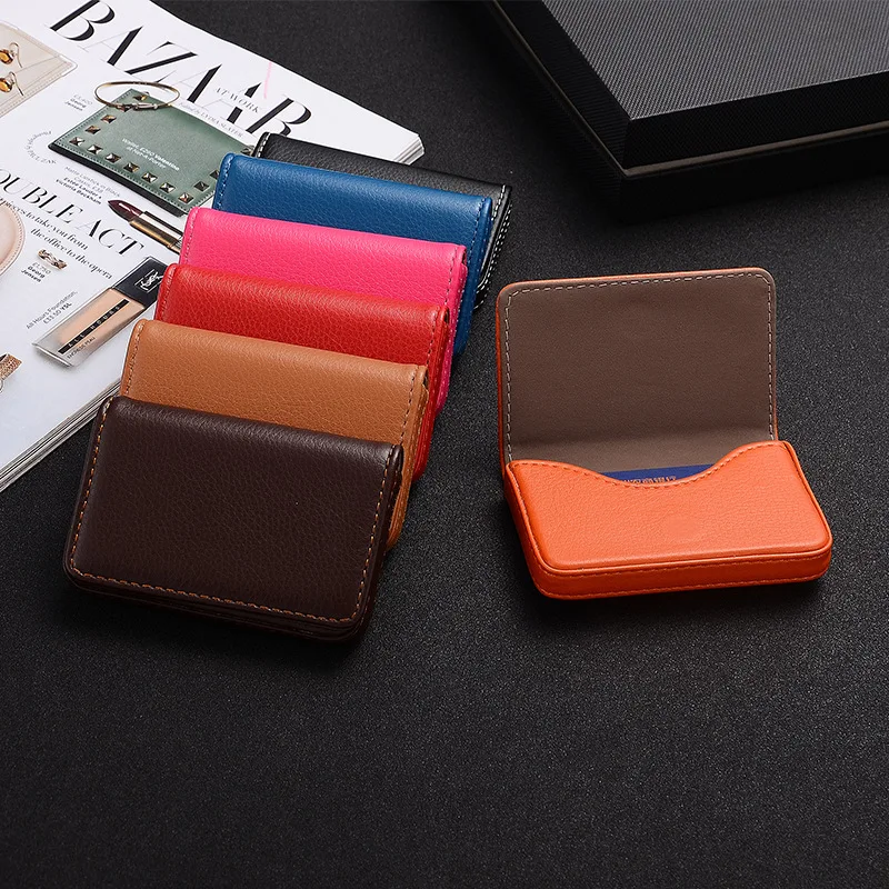 Etui na wizytówki z PU skóry z – Card Top Loader recenzja i cena