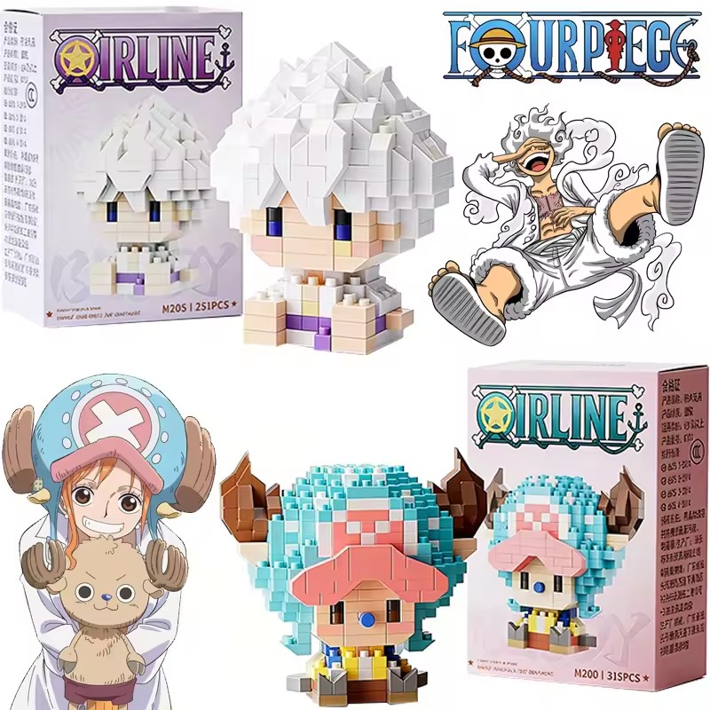 Anime One Piece Bóg Słońca Nik – Building Block Mini recenzja i cena