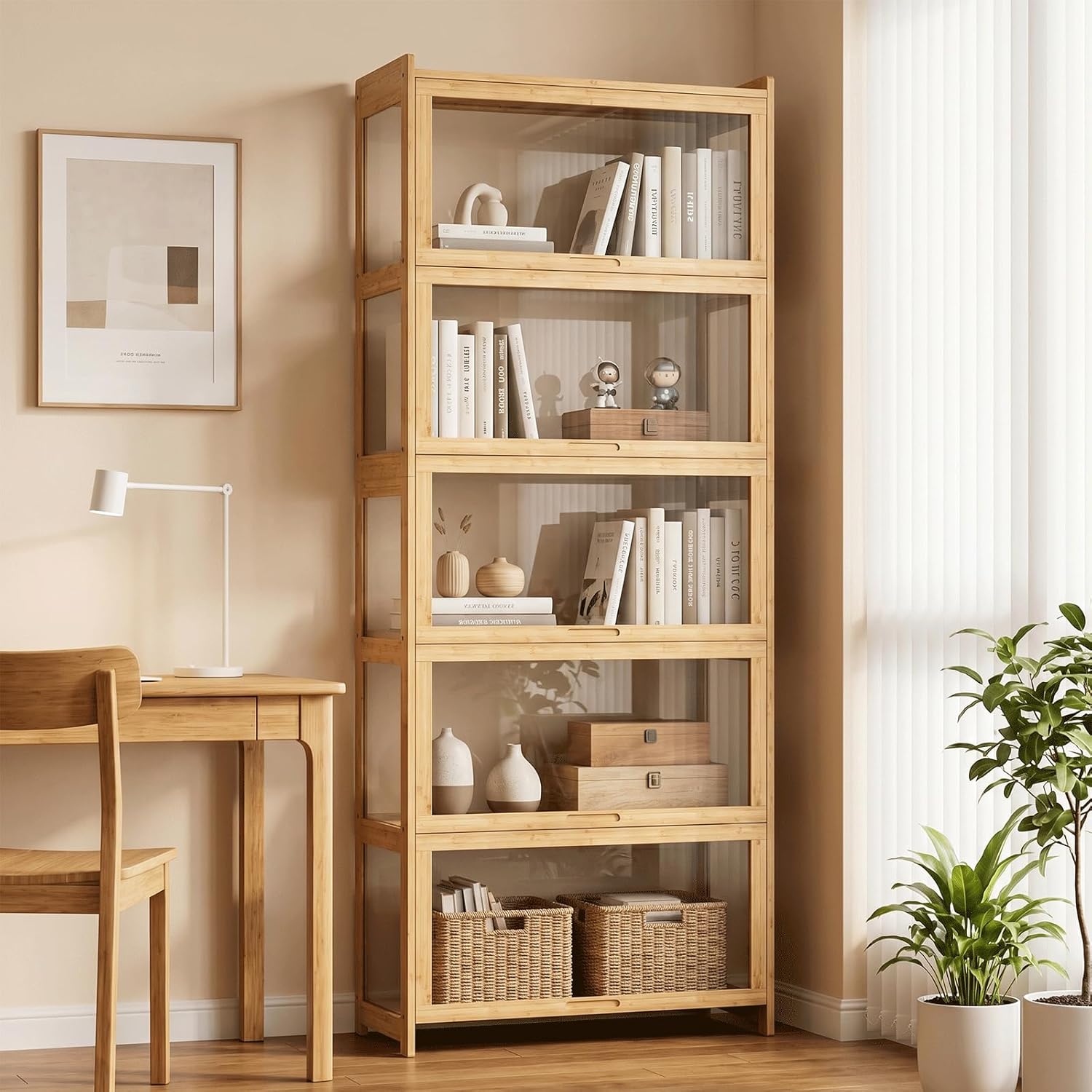 Witryna z akrylowymi drzwiami, – Display Case Acrylic recenzja i cena