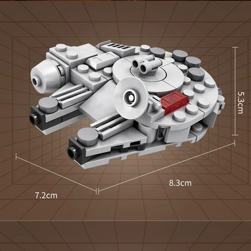Klasyczny myśliwiec kosmiczny, – Building Block Mini recenzja i cena