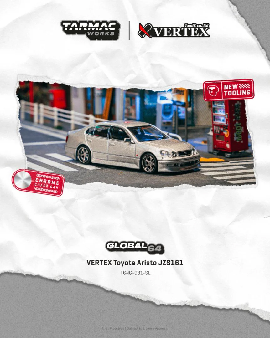 Tarmac Works 1:64 VERTEX Toyot – Die Cast Car 1 64 recenzja i cena