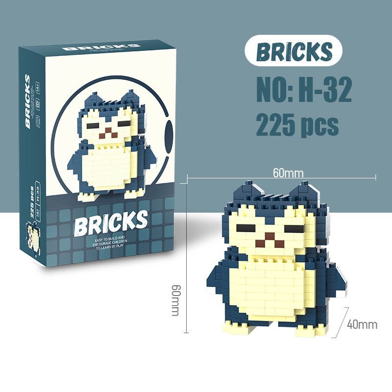 Klocki Mikro Pokemon Pikachu D – Building Block Mini recenzja i cena