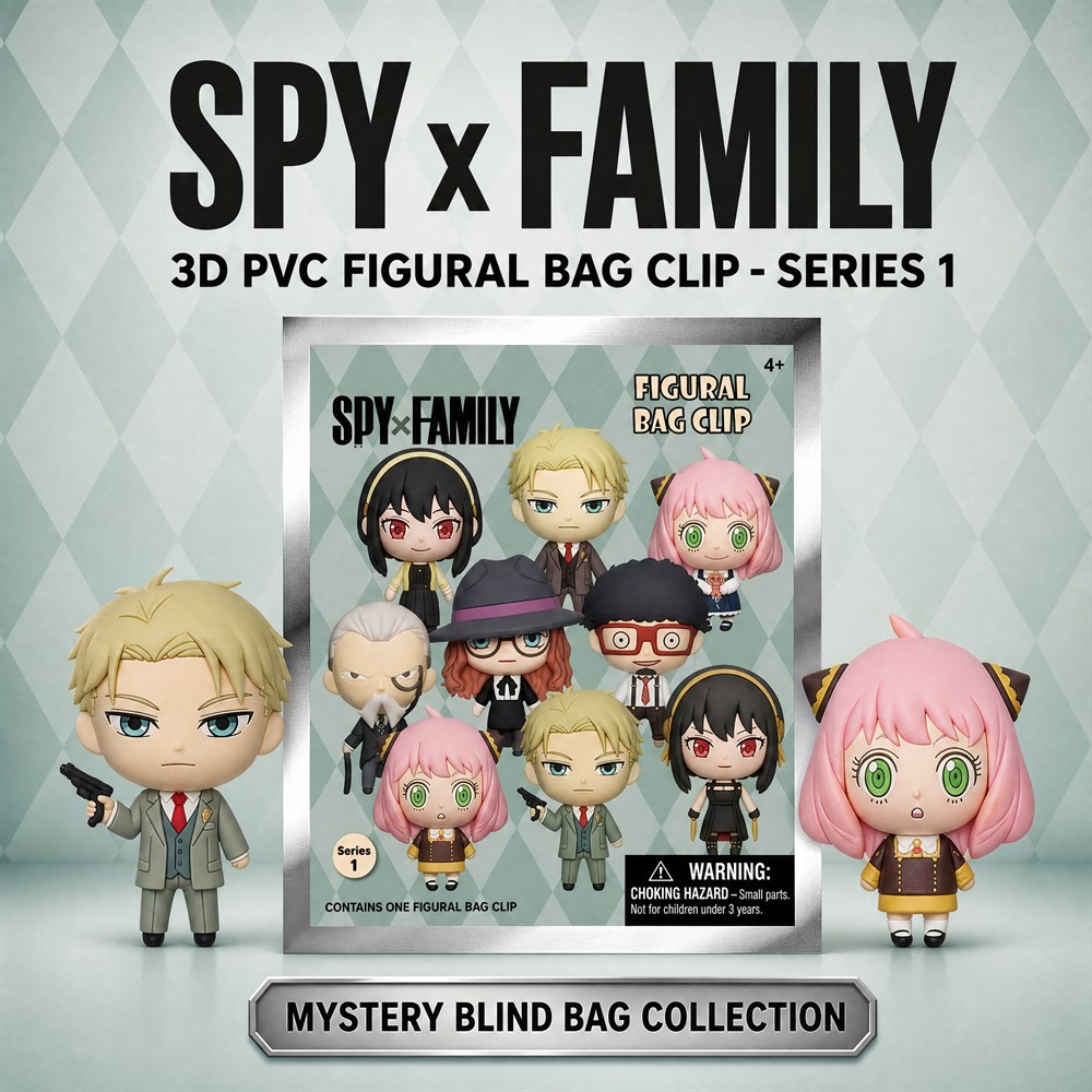 Spy x Family 3D PVC brelok do  – Mystery Box Blind Bag recenzja i cena
