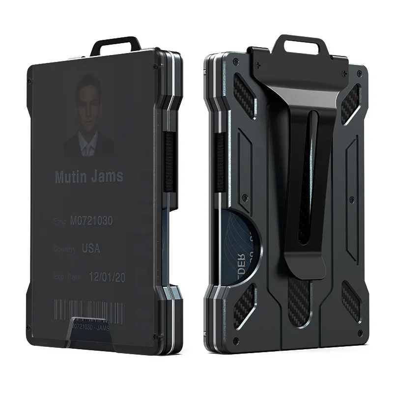 Portfel na karty RFID z włókna – Card Top Loader recenzja i cena