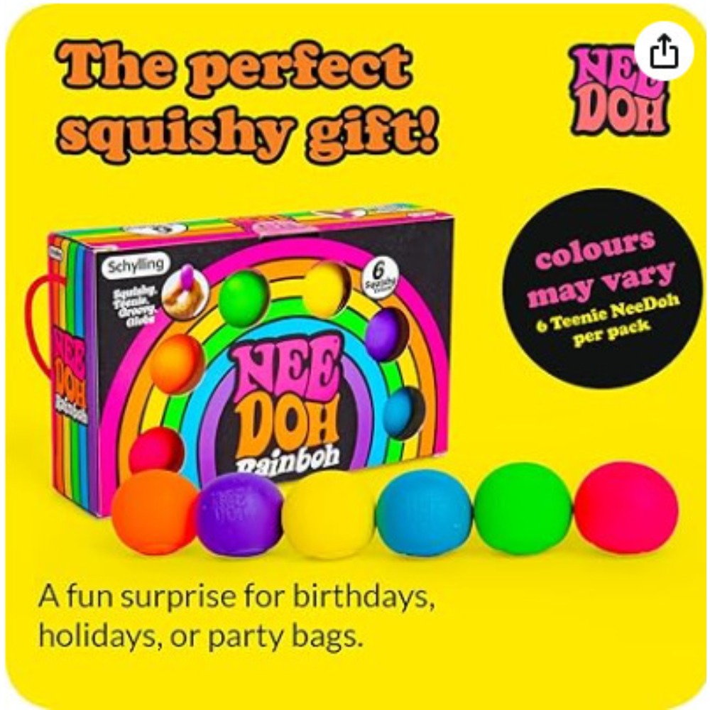 Nowe Schylling Needoh Rainbow  – Mystery Box Blind Bag recenzja i cena