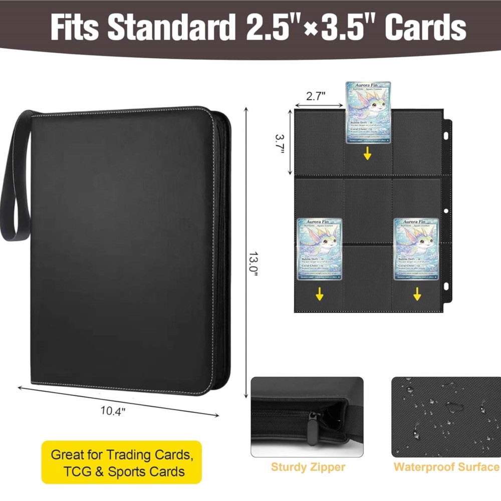 Album na karty z 900 kieszenia – Pokemon Binder Card recenzja i cena