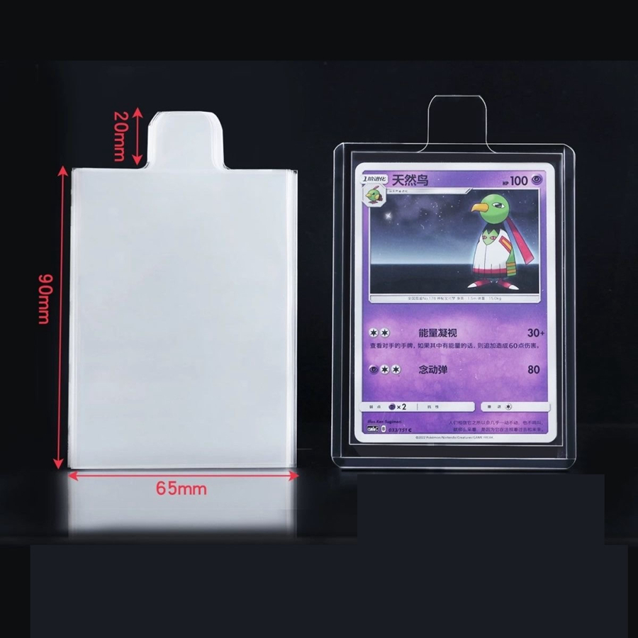 100 szt. 65*90mm Wypukłe Koszu – Card Penny Sleeve recenzja i cena